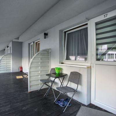 Balkono-taras przed pokojem nr 17